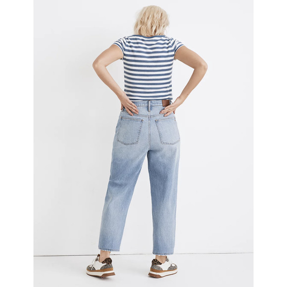Madewell Balloon Jeans in Hewes Wash - Picture 2 of 9